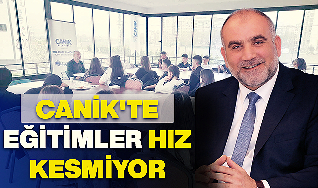 Canik'te Eğitimler Hız Kesmiyor