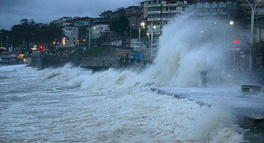 Doğu Karadeniz'de şiddetli fırtına etkili olacak