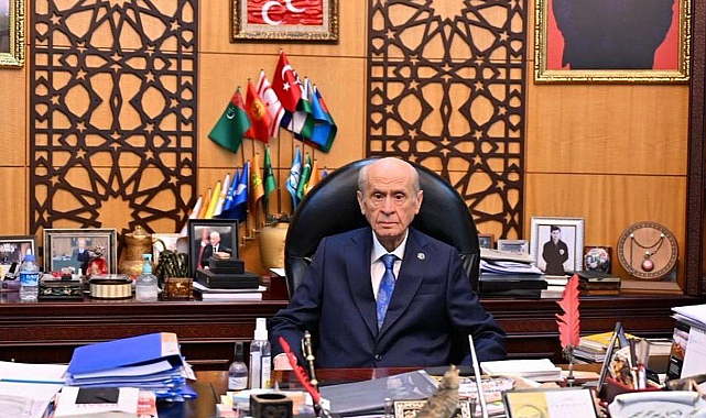 MHP: Sayın Devlet Bahçeli, Genel Merkezimizde mesaisine başlamıştır
