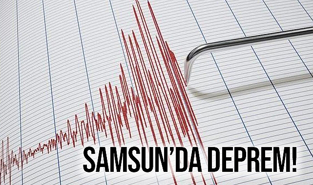Son Dakika! Samsun'da Deprem...