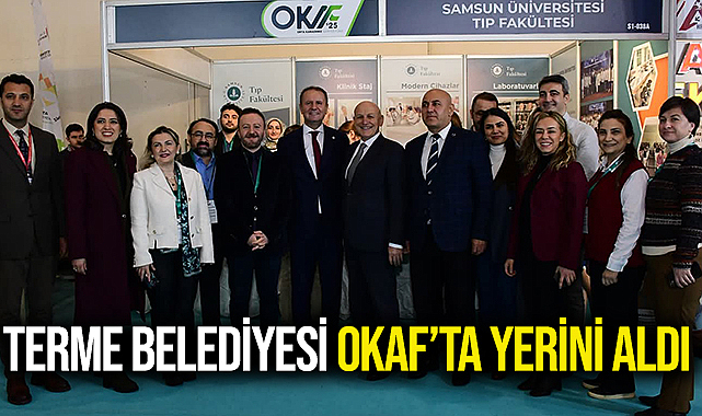 Terme Belediyesi OKAF’ta yerini aldı