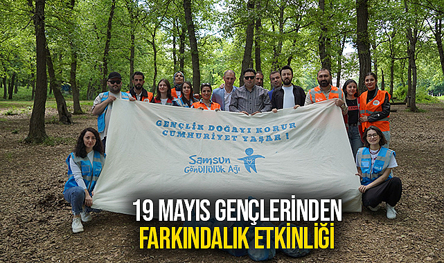 19 Mayıs Gençlerinden Farkındalık Etkinliği