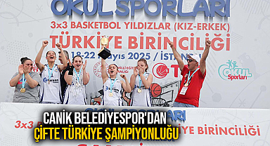 Canik Belediyespor'dan Çifte Türkiye Şampiyonluğu