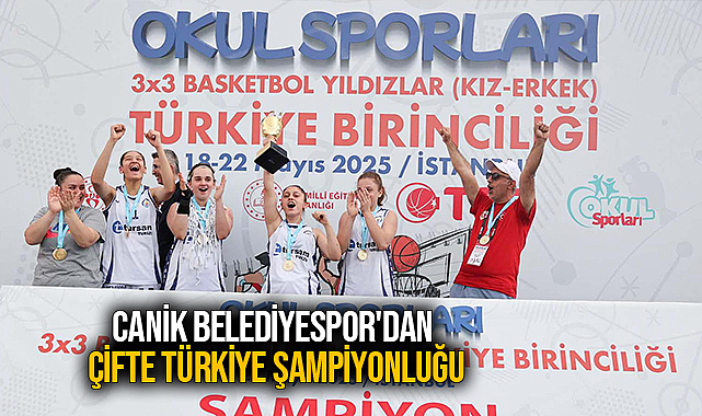 Canik Belediyespor'dan Çifte Türkiye Şampiyonluğu
