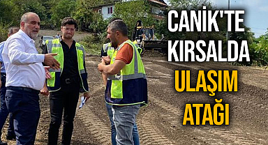 Canik'te Kırsalda Ulaşım Atağı 