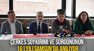 Çerkes Soykırımı ve Sürgününün 161.Yılı Samsun’da Anılıyor