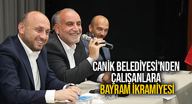 Canik Belediyesi'nden Çalışanlara Bayram İkramiyesi
