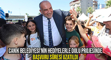 Canik Belediyesi'nin Hediyelerle Dolu Projesinde Başvuru Süresi Uzatıldı