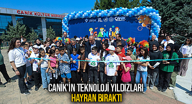 Canik'in Teknoloji Yıldızları Hayran Bıraktı