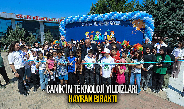Canik'in Teknoloji Yıldızları Hayran Bıraktı