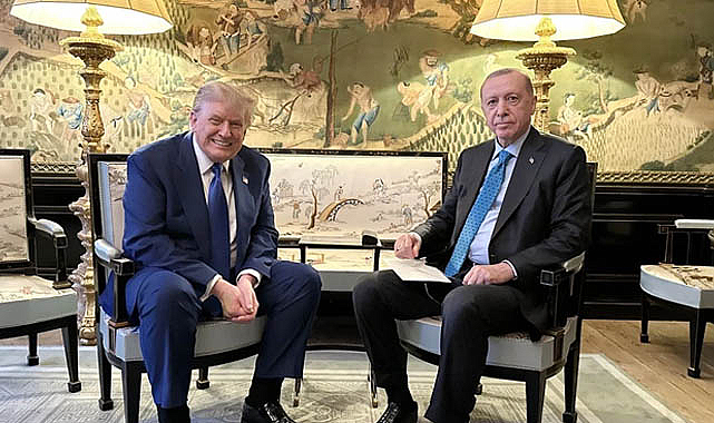 Cumhurbaşkanı Erdoğan, NATO Zirvesi’nde Trump ile görüştü