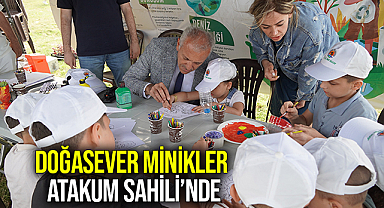 Doğasever Minikler Atakum Sahili’nde
