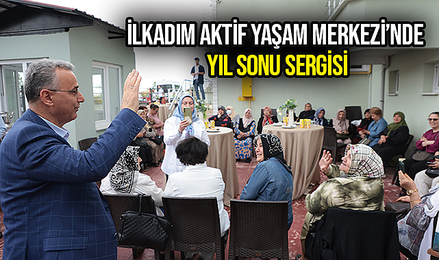İlkadım Aktif Yaşam Merkezi’nde Yıl Sonu Sergisi