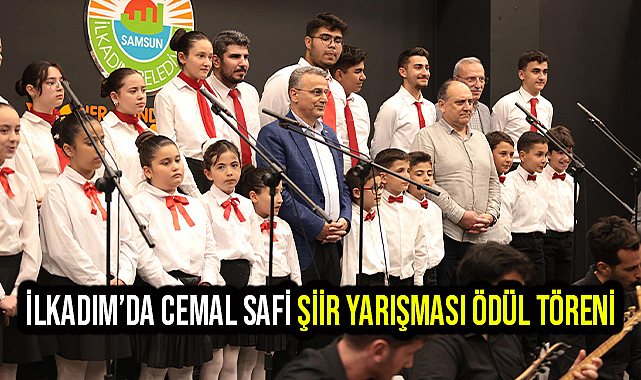 İlkadım'da Cemal Safi Şiir Yarışması Ödül Töreni