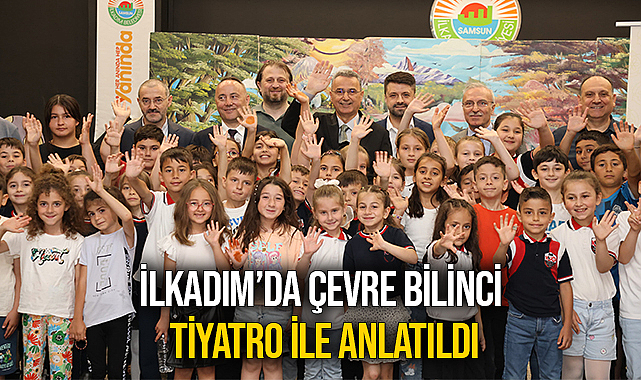 İlkadım’da Çevre Bilinci Tiyatro ile Anlatıldı