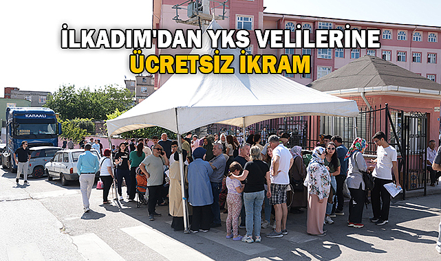 İlkadım'dan YKS Velilerine Ücretsiz İkram