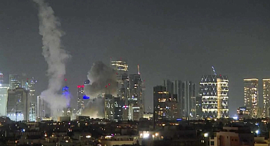 İran'dan İsrail'e misilleme: Yüzlerce balistik füze fırlatıldı