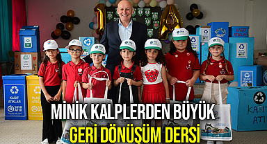 Minik Kalplerden Büyük Geri Dönüşüm Dersi