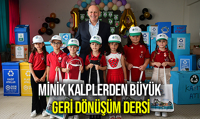 Minik Kalplerden Büyük Geri Dönüşüm Dersi