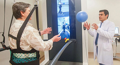 Robotik rehabilitasyonla felçli hastalar yeniden yürüyor!