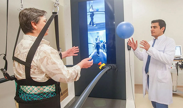 Robotik rehabilitasyonla felçli hastalar yeniden yürüyor!