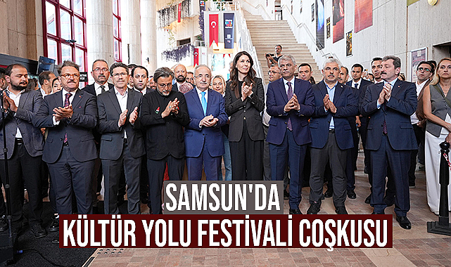 Samsun'da Kültür Yolu Festivali Coşkusu