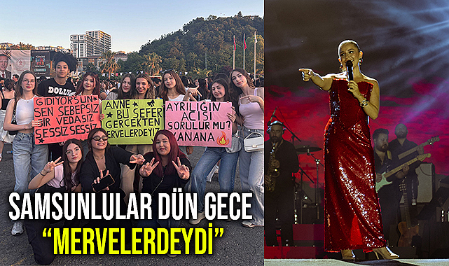 Samsunlular Dün Gece “Mervelerdeydiİ”