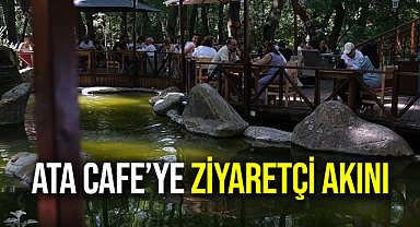 Ata Cafe'ye Zİyaretçi Akını