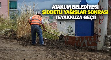 Atakum Belediyesi Şiddetli Yağışlar Sonrası Teyakkuza Geçti