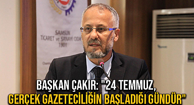 Başkan Çakır: 