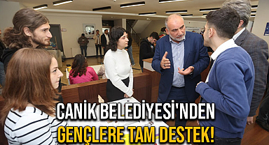 Canik Belediyesi'nden Gençlere Tam Destek! 