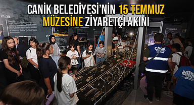 Canik Belediyesi’nin 15 Temmuz Müzesine Ziyaretçi Akını 