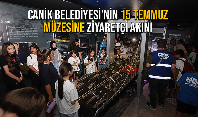 Canik Belediyesi’nin 15 Temmuz Müzesine Ziyaretçi Akını