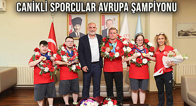 Canikli Sporcular Avrupa Şampiyonu 