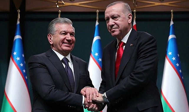 Erdoğan, Özbekistan Cumhurbaşkanı Telefon Görüşmesi Yaptı