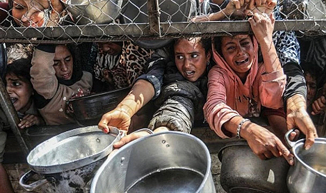 Gazze’de Açlık Can Almaya Devam Ediyor