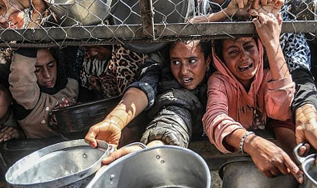 Gazze'de Son Aylarda Açlıktan Ölenlerin Sayısı Bin Kişiye Ulaştı