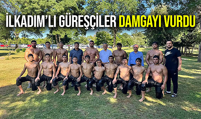İlkadım'lı Güreşçiler Turnuvaya Damga Vurdu