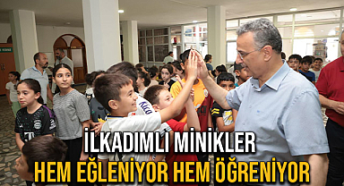 İlkadımlı Minikler Hem Eğleniyor Hem Öğreniyor