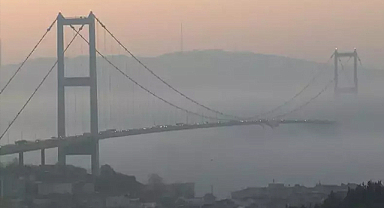 İstanbul Boğazı ve Çevresinde Yoğun Sis