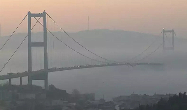 İstanbul Boğazı ve Çevresinde Yoğun Sis
