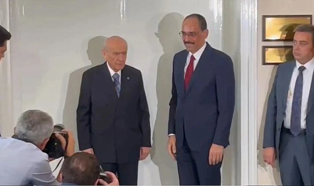 Kalın’dan Bahçeli'ye Terörsüz Türkiye Ziyareti