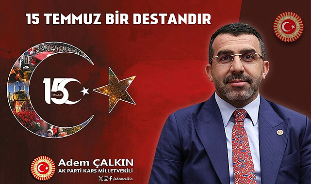 Kars Milletvekili Adem Çalkın,