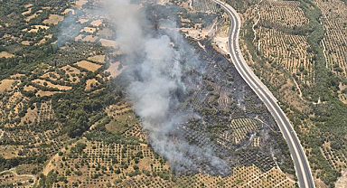Muğla'da Antik Kenti Yakınlarında Yangın: Havadan ve Karadan Müdahale Sürüyor