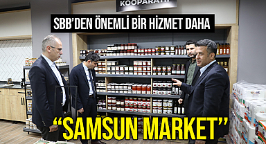 SBB’den Önemli Bir Hizmet Daha: “SAMSUN MARKET”