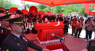 Şehit Uzman Çavuş Kani Obi Ordu’da son yolculuğuna uğurlandı