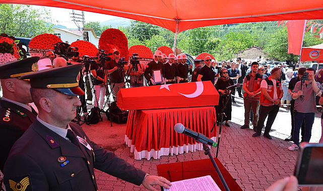 Şehit Uzman Çavuş Kani Obi Ordu’da son yolculuğuna uğurlandı