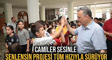 Camiler Sesinle Şenlensin Projesi Tüm Hızıyla Sürüyor