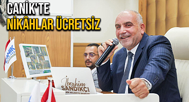 Canik'te Nikâhlar Ücretsiz