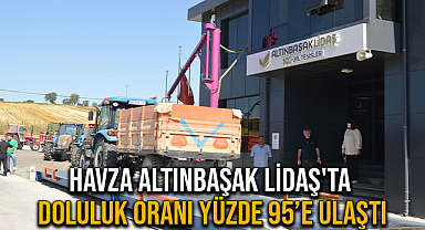 Havza Altınbaşak Lidaş'ta Doluluk Oranı Yüzde 95’e Ulaştı